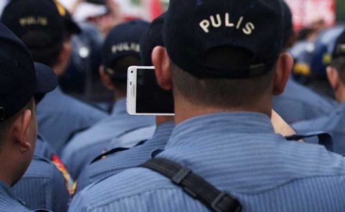 18 policemen restrictive custody