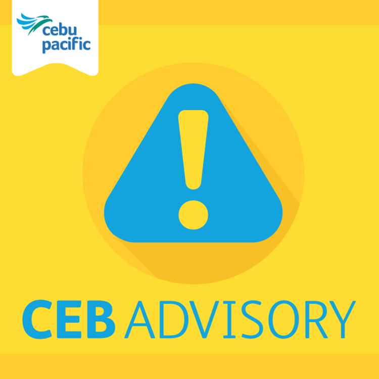 Cebu Pacific Advisory