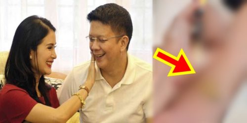 Chiz Escudero and Heart Evangelista tattoo