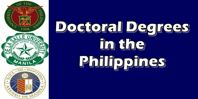 md phd programs philippines