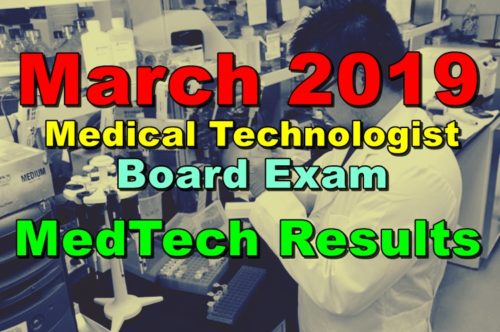 Medical Technologist Board Exam