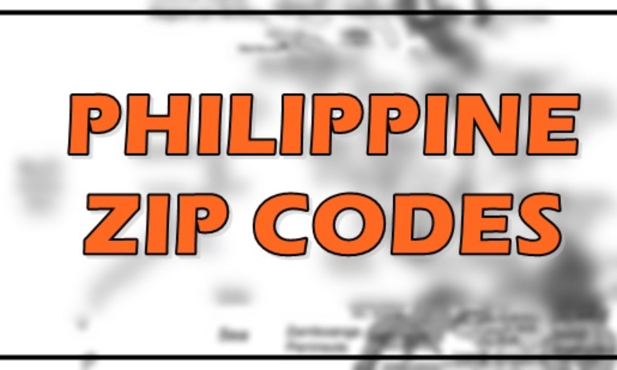 Philippine Zip Code Complete List Of Zip Codes In The Philippines