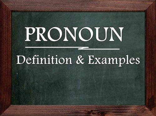 Pronoun