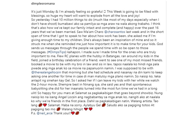 Romana's Caption