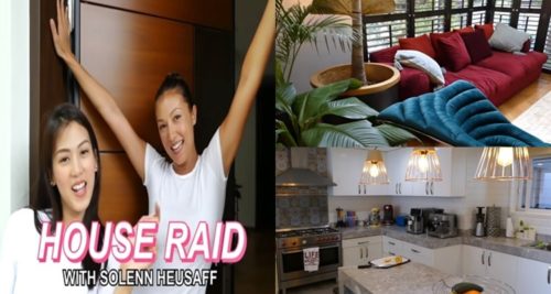 Solenn Heussaff House Raid