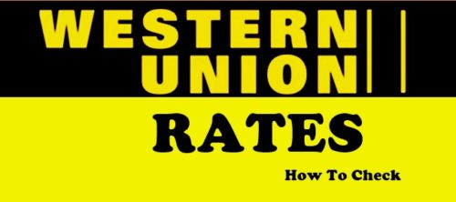 Western Union Rates Transfer