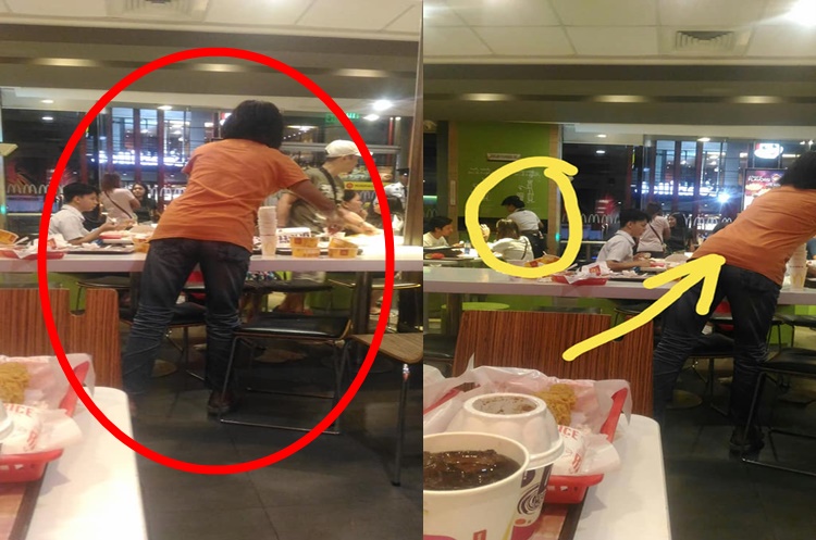 Pinay Mother Helps Daughter Working Alone at Popular Fast-Food Chain