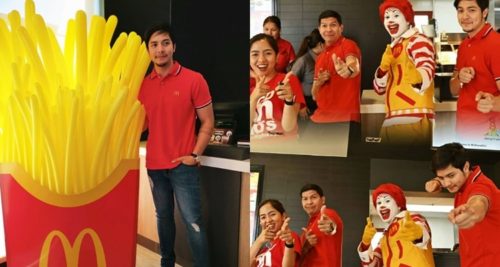Alden Richards McDo