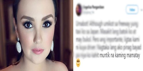 Angelica Panganiban car accident
