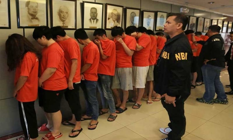 Chinese workers