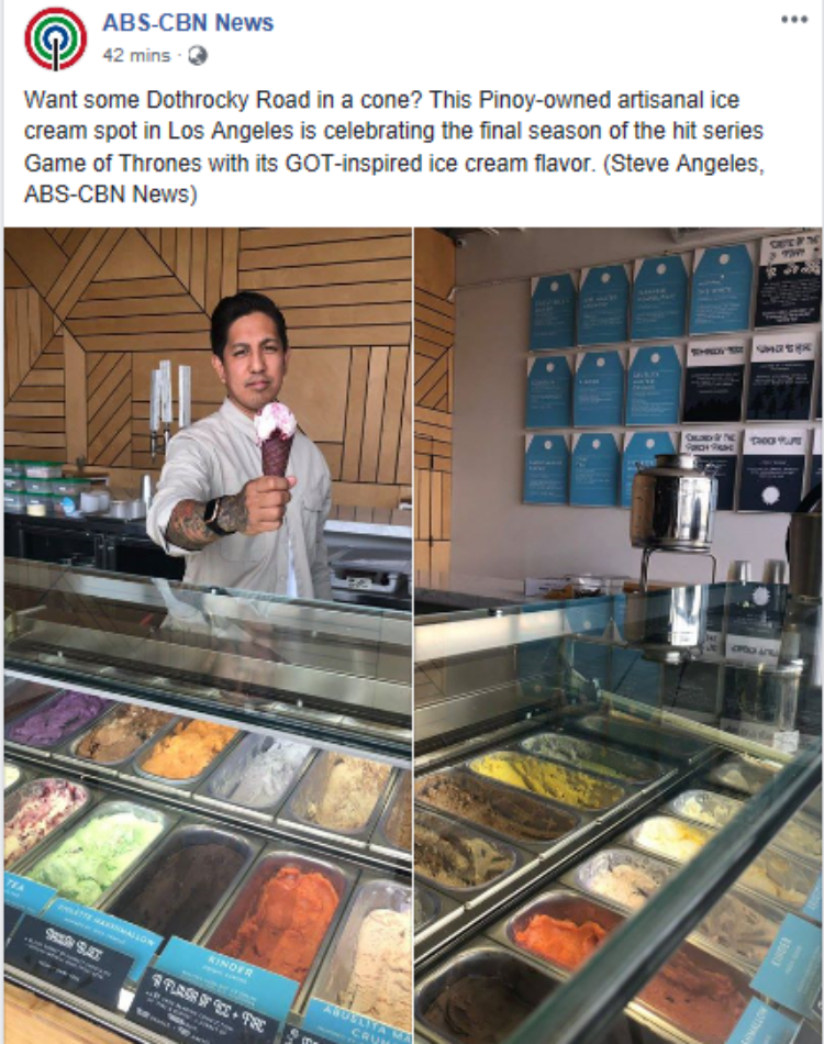 Filipino-Owned Ice Cream Spot