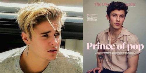Justin Bieber on Shawn Mendes post