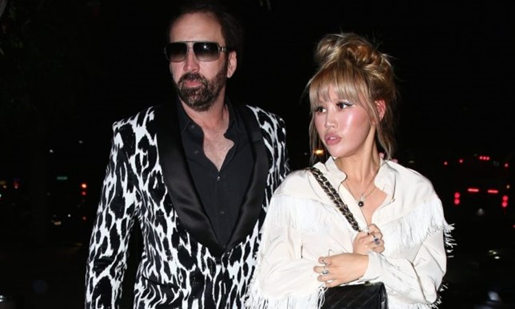 Nicolas Cage and Ericka Koike