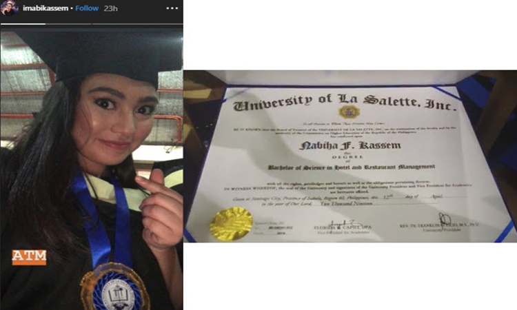 PBB Otso Adult Ex-Housemate Abi Kassem Graduates From College