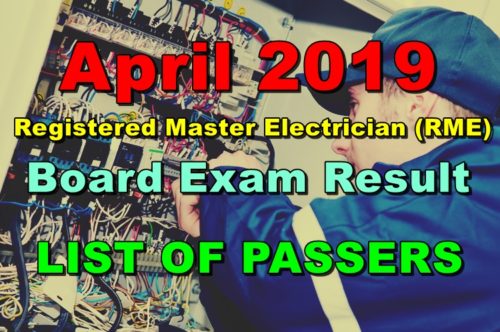 Registered Master Electrician