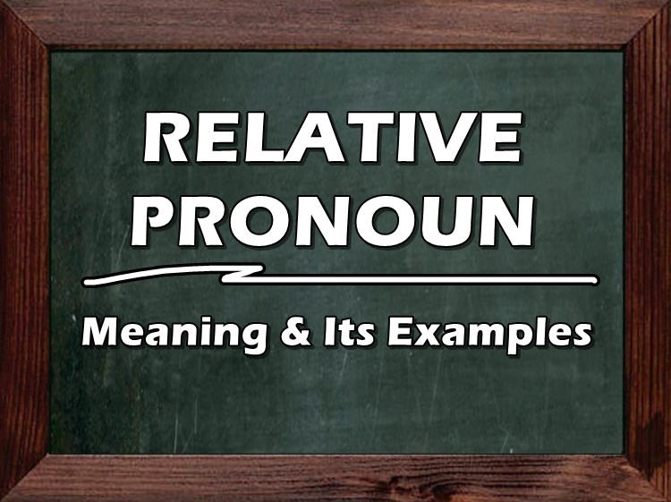 Relative Pronoun
