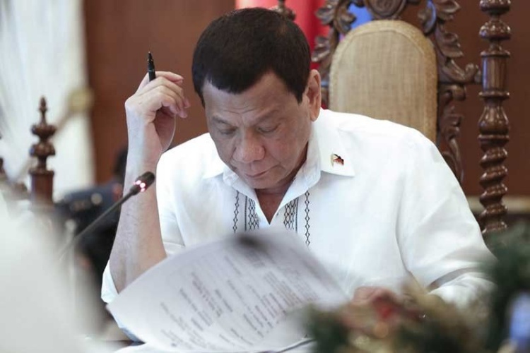 Duterte Finally Signed