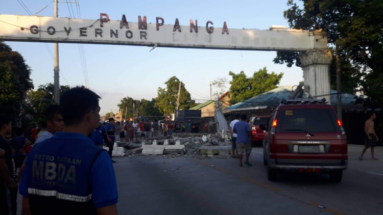 Luzon Quake Casualties
