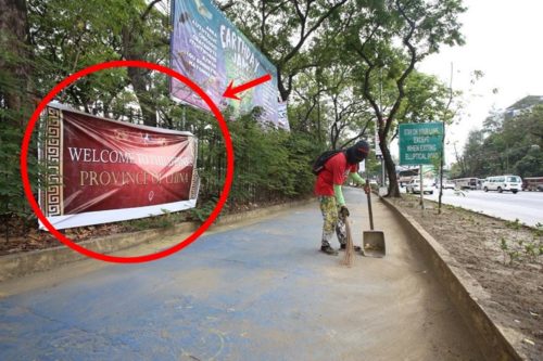 Another Controversial Tarpaulin