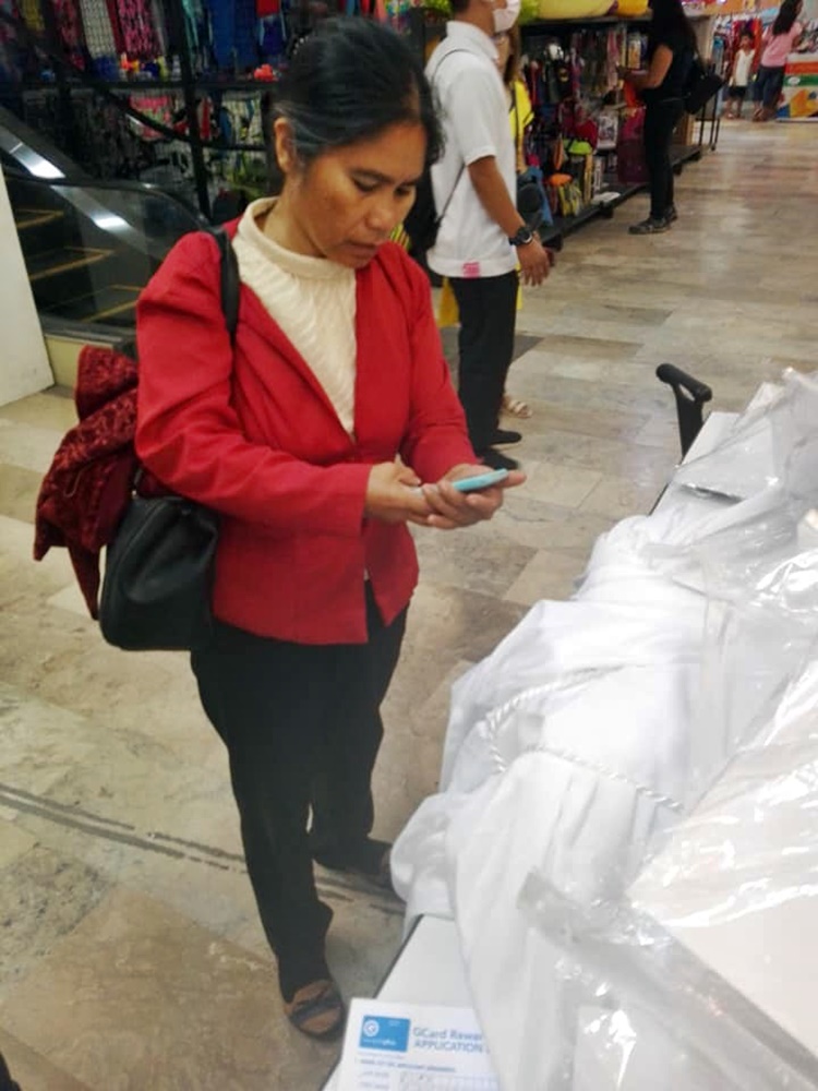 teacher buying togas