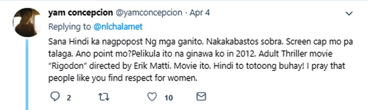 yam concepcion comment