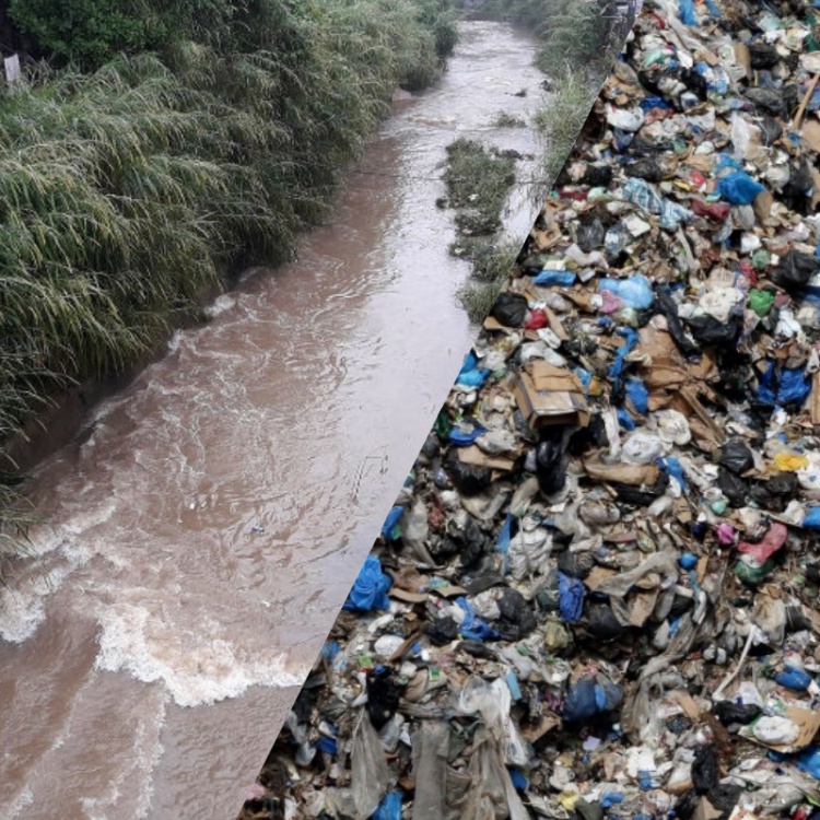 Baguio Houses Flooded After Massive Garbage Covered Waterways