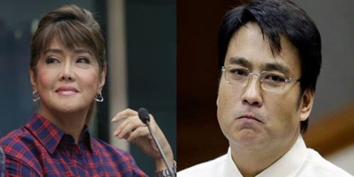 Bong Revilla and Imee Marcos 1