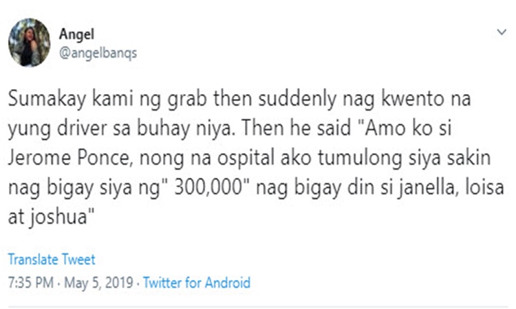 Netizen on Jerome Ponce
