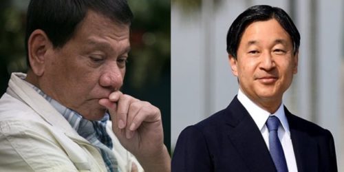 President Duterte and Naruhito