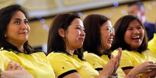 Robredo Sisters and Leni 1