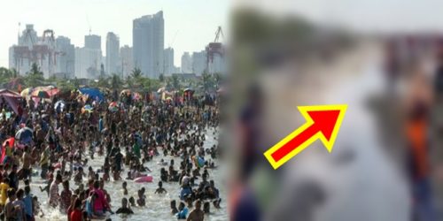 Volunteers in Baseco Beach