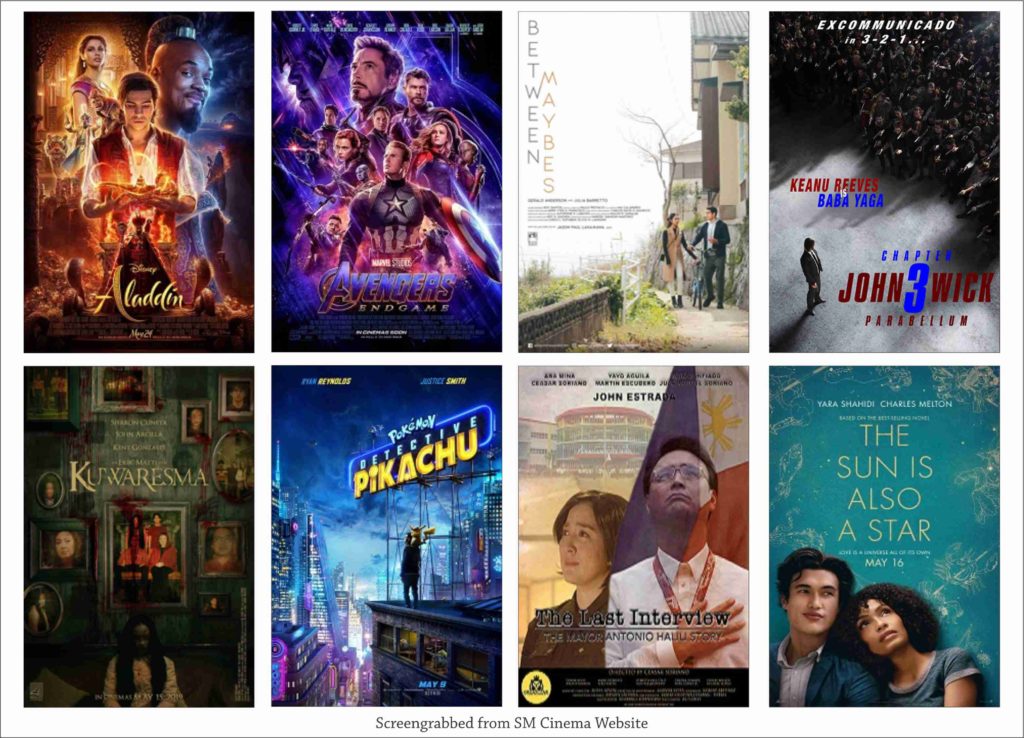SM Cinema Showing Movies Today May 23, 2019