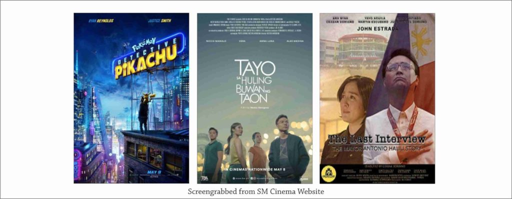SM Cinema Showing Movies Today May 24, 2019