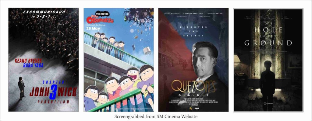 SM Cinema Showing Movies Today May 30, 2019
