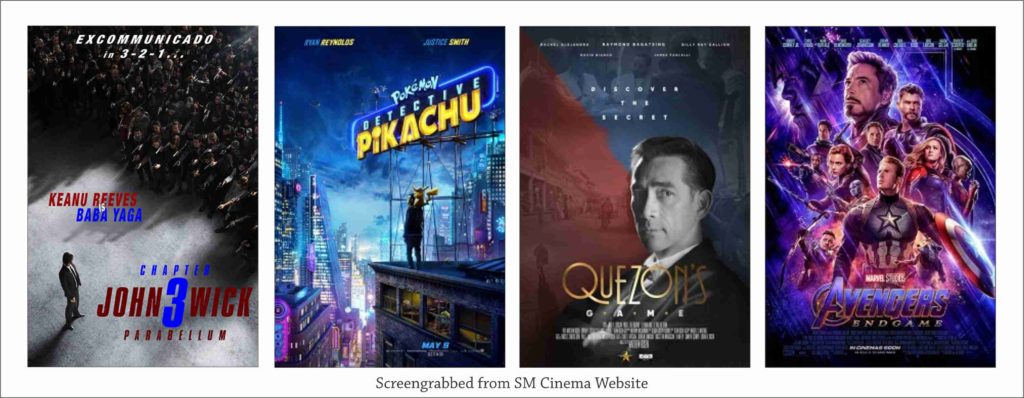 SM Cinema Showing Movies Today May 31, 2019
