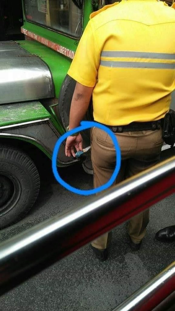 Rude Traffic Enforcer