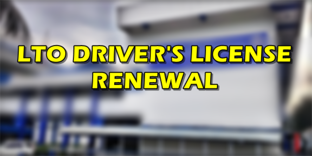 Lto Driver S License Renewal Now Available On Saturdays In Malls