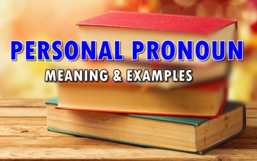 Personal Pronoun