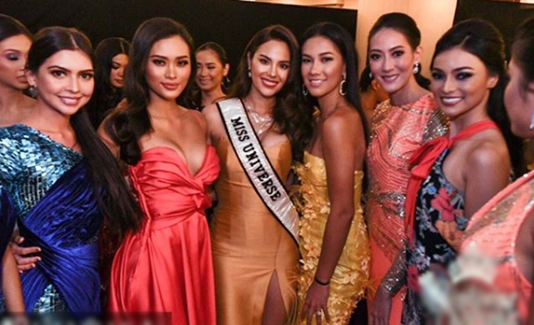 Bb. Pilipinas 2019 Candidates Met Catriona Gray In Colorful Fashion Gala