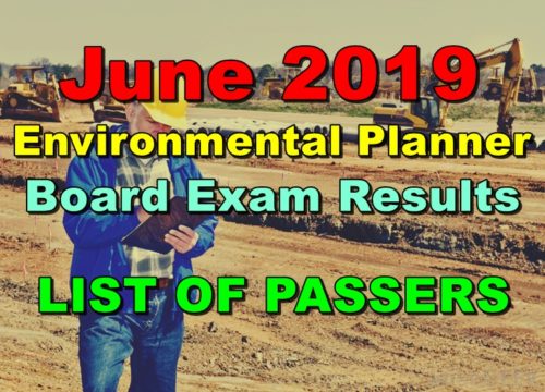 Environmental Planner Board Exam