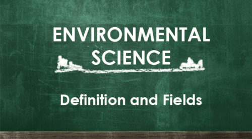 ENVIRONMENTAL SCIENCE