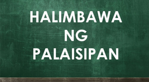 HALIMBAWA NG PALAISIPAN - Mga Iba Pang Halimbawa