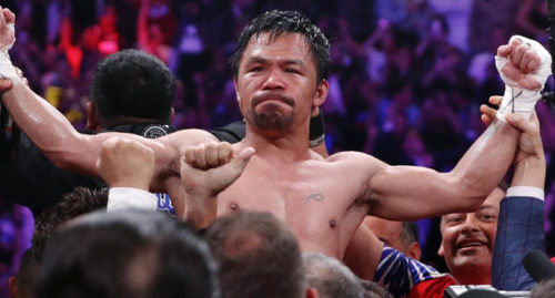 MANNY PACQUIAO'S VICTORY
