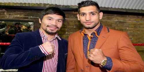 Manny pacquiao & Amir Khan