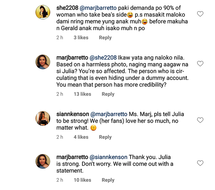 Marjorie Barretto To Seek Legal Action After Julia & Gerald's Controversy
