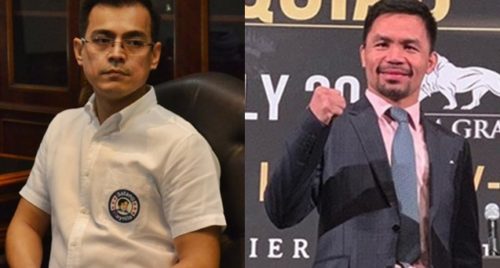 Mayor Isko Moreno, Manny Pacquiao