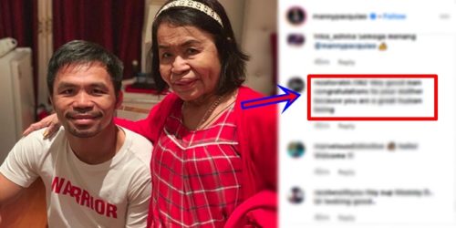 Mommy D, Manny Pacquiao
