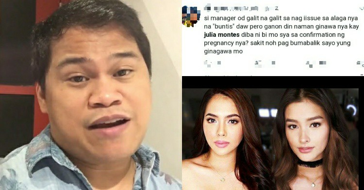 Ogie Diaz Bashed for Post about Julia, Ranted Against Liza Preggy Rumor