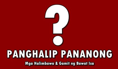 Panghalip Pananong