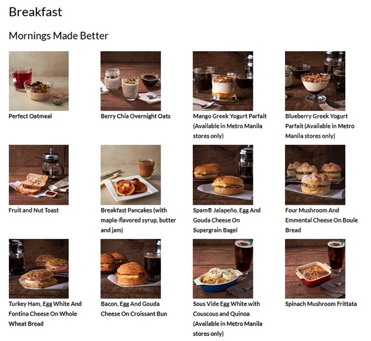 Starbucks Menu List: Beverages & Foods You Can Avail In Shop